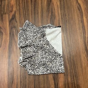 Cheetah print blouse